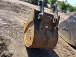 Front of used Bucket,Used Esco Bucket,Used Esco Bucket in yard,Back of used Bucket,Side of used Bucket